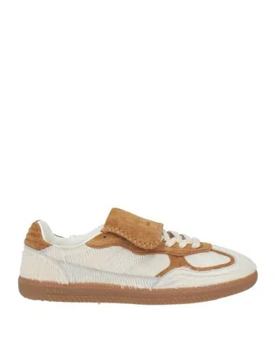 Alohas Woman Sneakers Tan Size 7.5 Leather In Brown