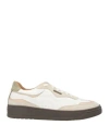 Alohas Woman Sneakers White Size 7.5 Leather In White