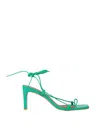 Alohas Toe Strap Sandals In Green