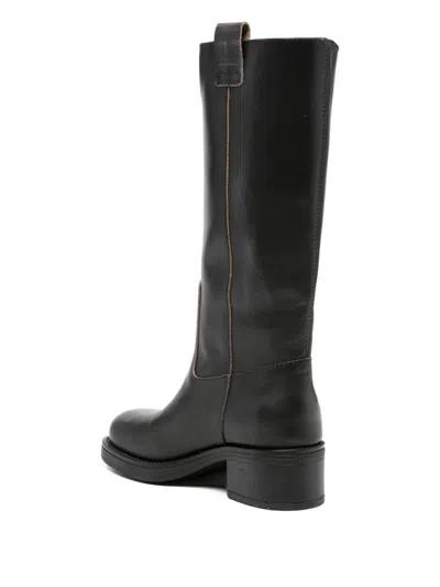 Alohas Women Boots In Black