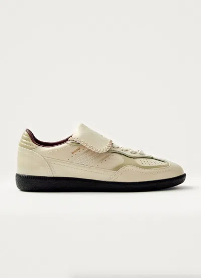 Alohas Women's Club Onix Leather Sneakers In Cream In Neutral