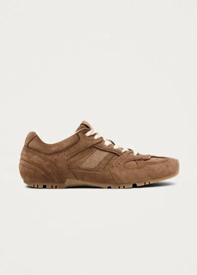 Alohas Tb.56 Low-top Suede Sneakers In Brown