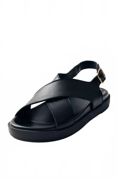 Alohas Nico Sandals With Crisscross Design In Multi