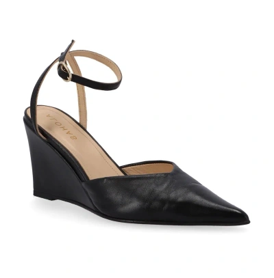 Alohas Women's Polly Leather Pumps In Black