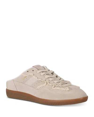 Alohas Women's Tb.490 Mule Crochet Cream Leather Sneakers In Brown