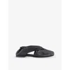 Alohas Womens Black Alaula Leather Ballet Flats Eur 38/5 Uk