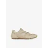 Alohas Suede Lace-up Sneakers In Neutral