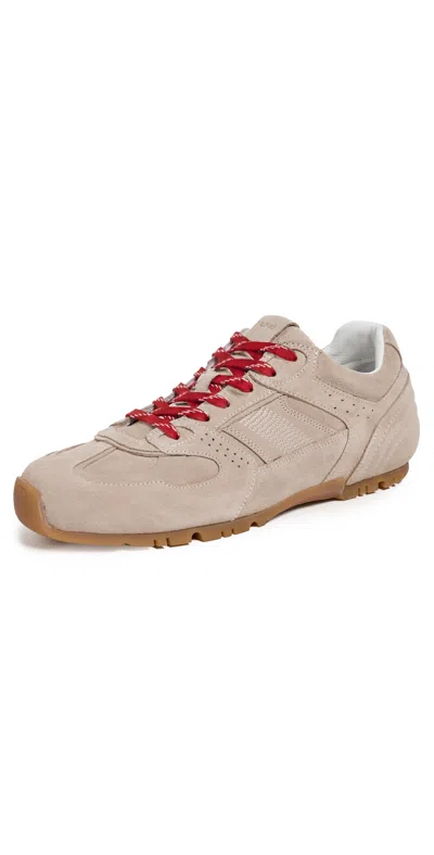 Alohas X Shopbop Tb.56 Paracord Sneakers Cream Red In Neutral