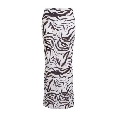 Aloma Studio Women's Aura Maxi Skirt - Zebra