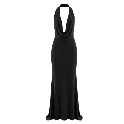 Aloma Studio Women's Muse Maxi Dress  - Black