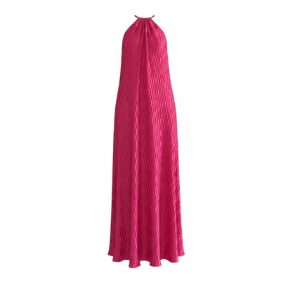 Aloma Studio Women's Volupté Maxi Dress - Cherry Pink