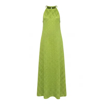 Aloma Studio Women's Volupté Maxi Dress - Lime Green