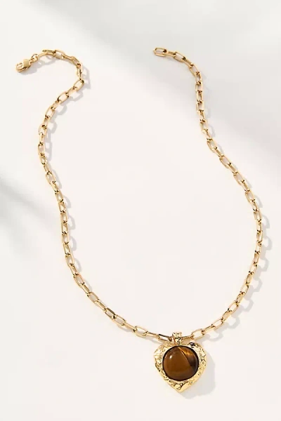 Alona Freya Necklace In Brown