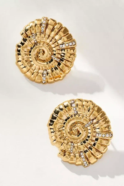 Alona Galia Shell Post Earrings