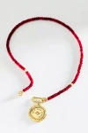 Alona Indra Karma Coin Necklace In Red