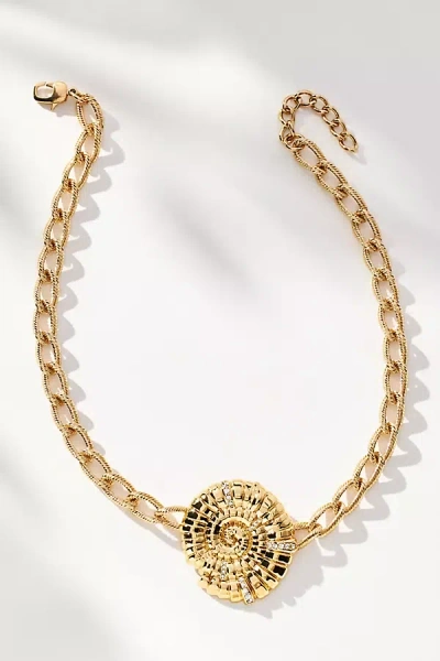 Alona Iris Shell Pendant Necklace