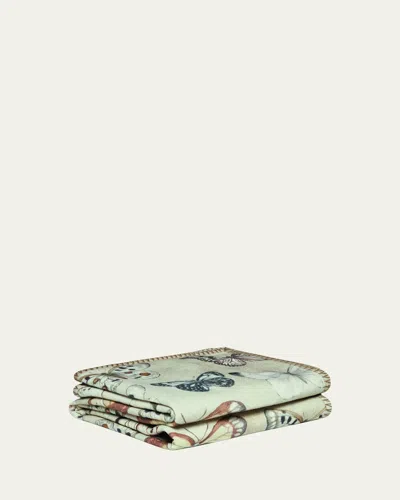 Alonpi Botanical Throw Blanket In 513700/101