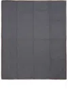 Alonpi Cashmere Salon Brushed-finish Blanket In Grey