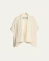 Alonpi Ledor Cashmere Cardigan In Cream