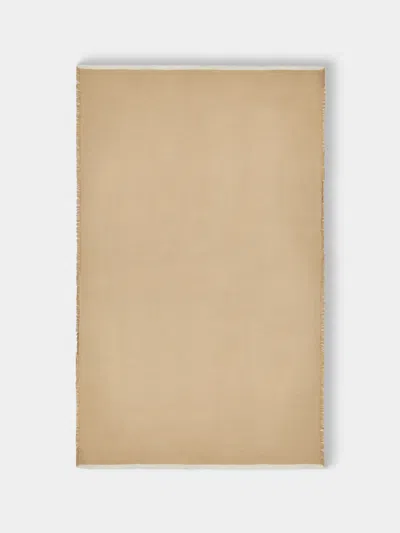 Alonpi Verne Cashmere And Silk Throw (79in/2m) In Brown