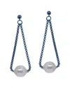 Alor Classique 14k & Stainless Steel 11-12mm Pearl Earrings