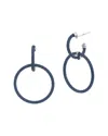 Alor Classique 18k & Stainless Steel Dangle Earrings