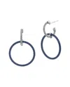 Alor Classique 18k & Stainless Steel Dangle Earrings