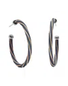 Alor Classique 18k & Stainless Steel Hoops