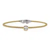 Alor Day Diamonds 2mm Cushion Bracelet, 0.50 Tcw Lab Grown Diamonds In Gold