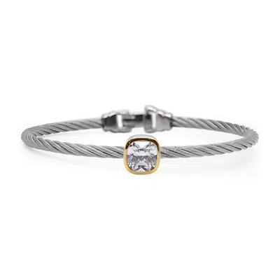 Alor Day Diamonds 3mm Round Bracelet, 1.00 Tcw Lab Grown Diamonds In Silver