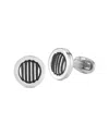 Alor Gentlemens Stainless Steel Cufflinks In Metallic