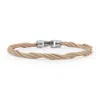 Alor Modern Twist Stackable Bracelet In Carnation