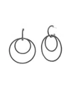 Alor Noir 18k & Stainless Steel Dangle Earrings