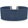Alor Classic Essentials 12-row Cuff In Blueberry In Blue