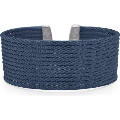 Alor ® Stacked Cable Cuff Bracelet In Blue