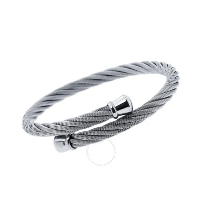 Alor Stainless Steel Wrap Bracelet 04-13-0002-00-1 In Metallic