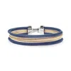 Alor Triple Stack Bracelet In Blueberry & Carnation In Multi