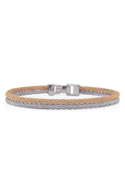 Alor ® Two-tone Rope Bracelet In Gold