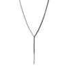 Alor Women's Colorblock Lariat Necklace In Black & Grey In Multi