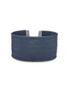 ALOR WOMEN'S ESSENTIAL CUFFS BLUE TONE & STAINLESS STEEL CABLE BRACELET