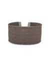 ALOR WOMEN'S ESSENTIAL CUFFS BRONZE TONE & STAINLESS STEEL CABLE BRACELET