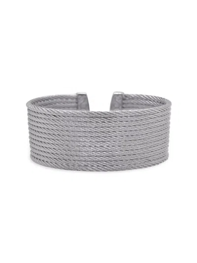 ALOR WOMEN'S ESSENTIAL CUFFS STAINLESS STEEL CABLE BRACELET