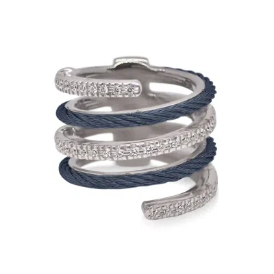 Alor Women's Open Wrap Ring In Blueberry In Multi