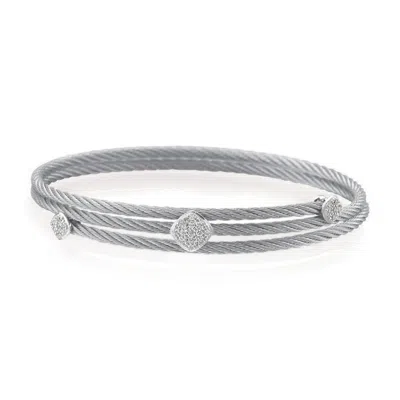 Alor Wrap Bracelet In Grey In Gray