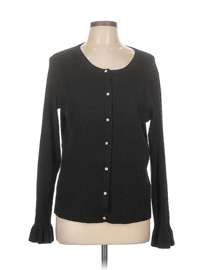 Pre-owned Alove Story A...love Story Cardigan Sweater In Black