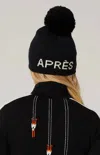 ALP N ROCK APRES BEANIE IN BLACK