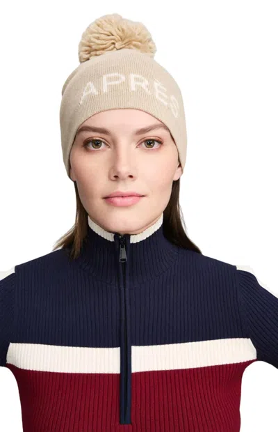 Alp N Rock Apres Beanie In Hom/heather Oatmeal In Beige