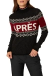 Alp N Rock Aurora Ii Fair Isle Mock Neck Sweater