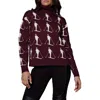 Alp N Rock Dani Skier Jacquard Organic Cotton Blend Turtleneck Sweater In Multi