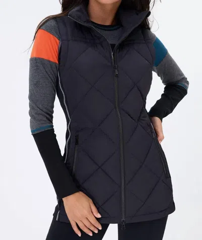 Alp N Rock Davos Iii Long Vest In Black
